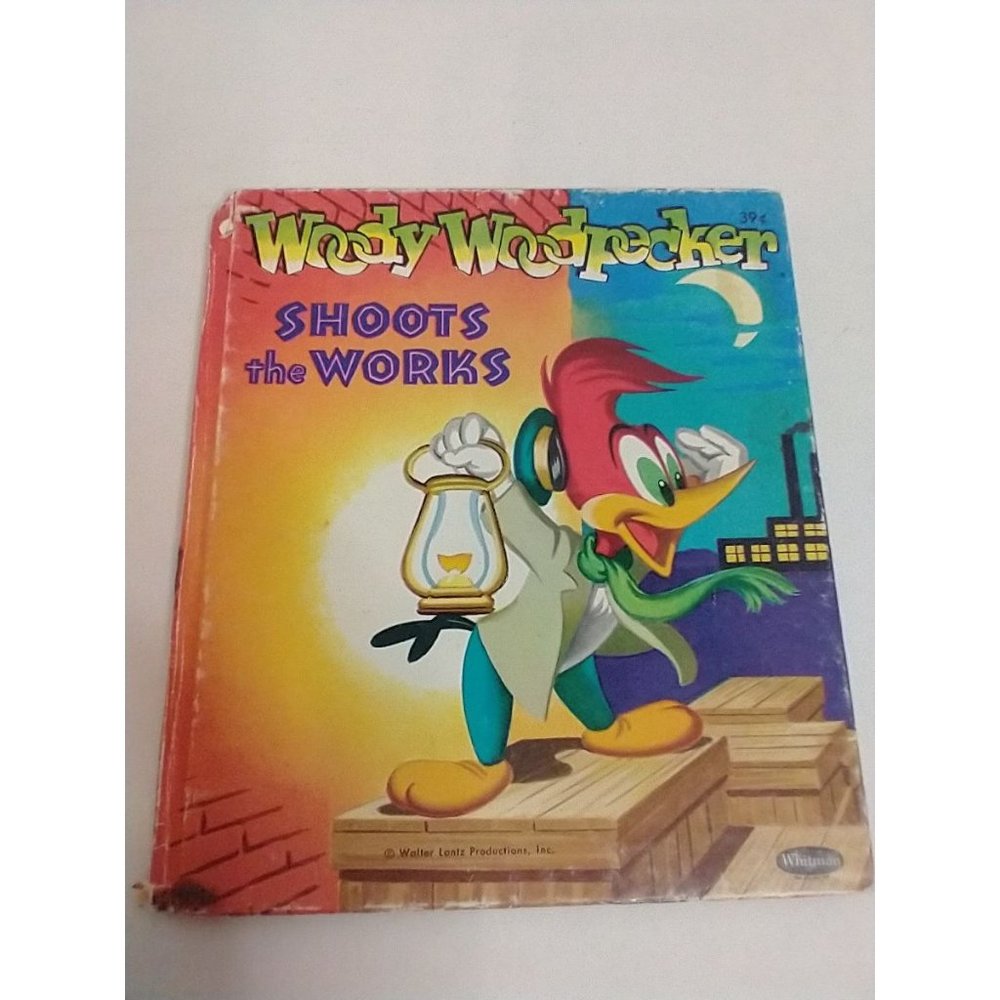 Woody the Woodpecker Book Shoots the Works